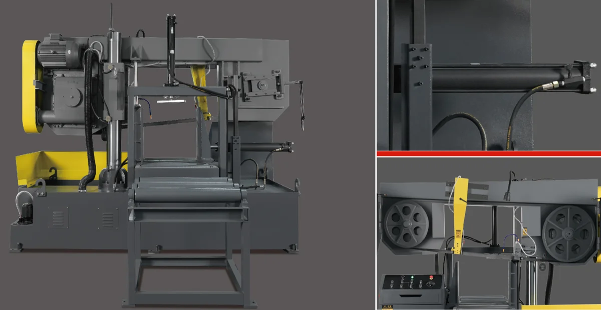 High and Low Tilt Profile G2-50/60S Bandsaw Machine