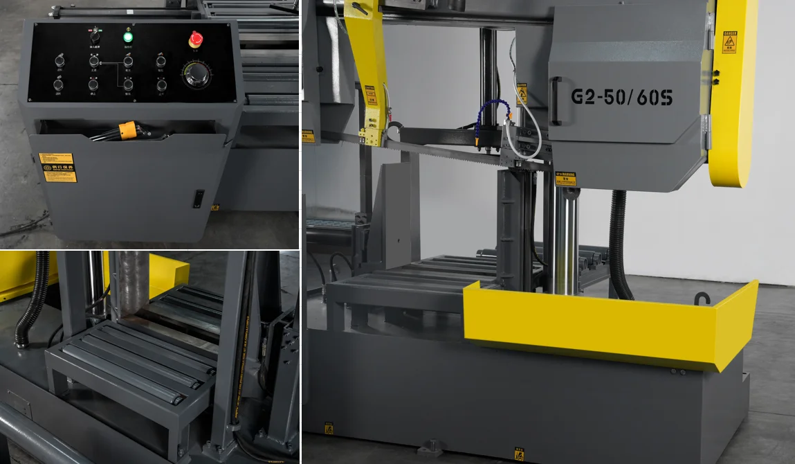 High and Low Tilt Profile G2-50/60S Bandsaw Machine