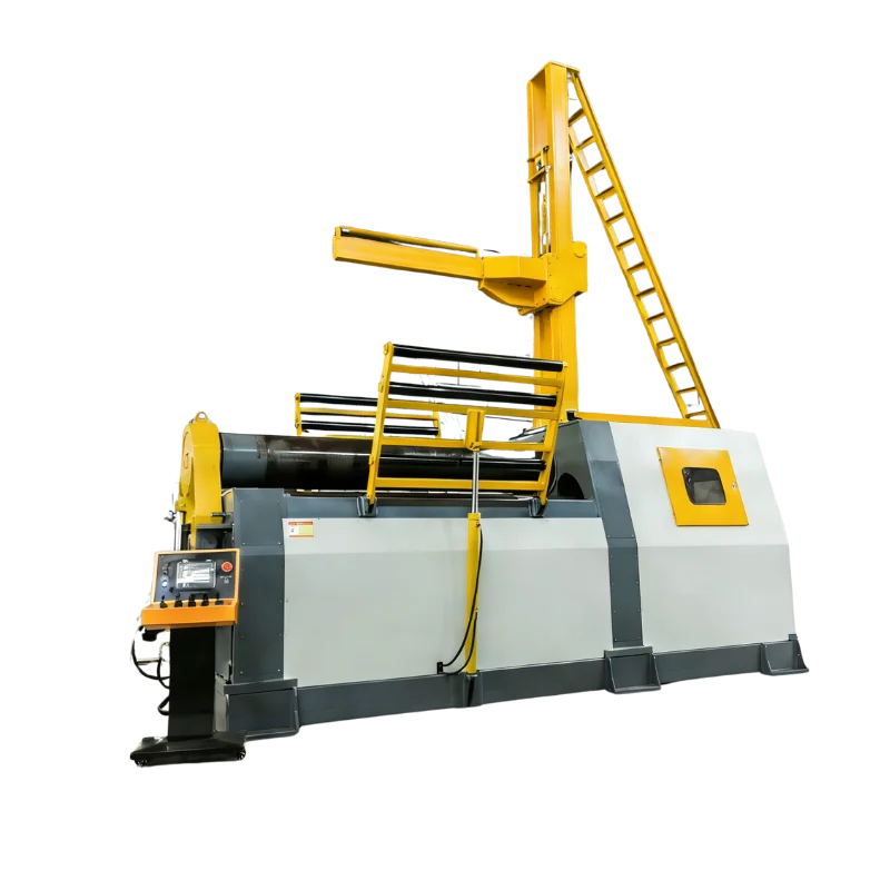 4-Roller Plate Rolling Machine – Hydraulic CNC Bending Rolls